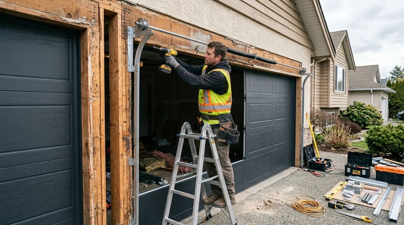 What an Old Garage Door