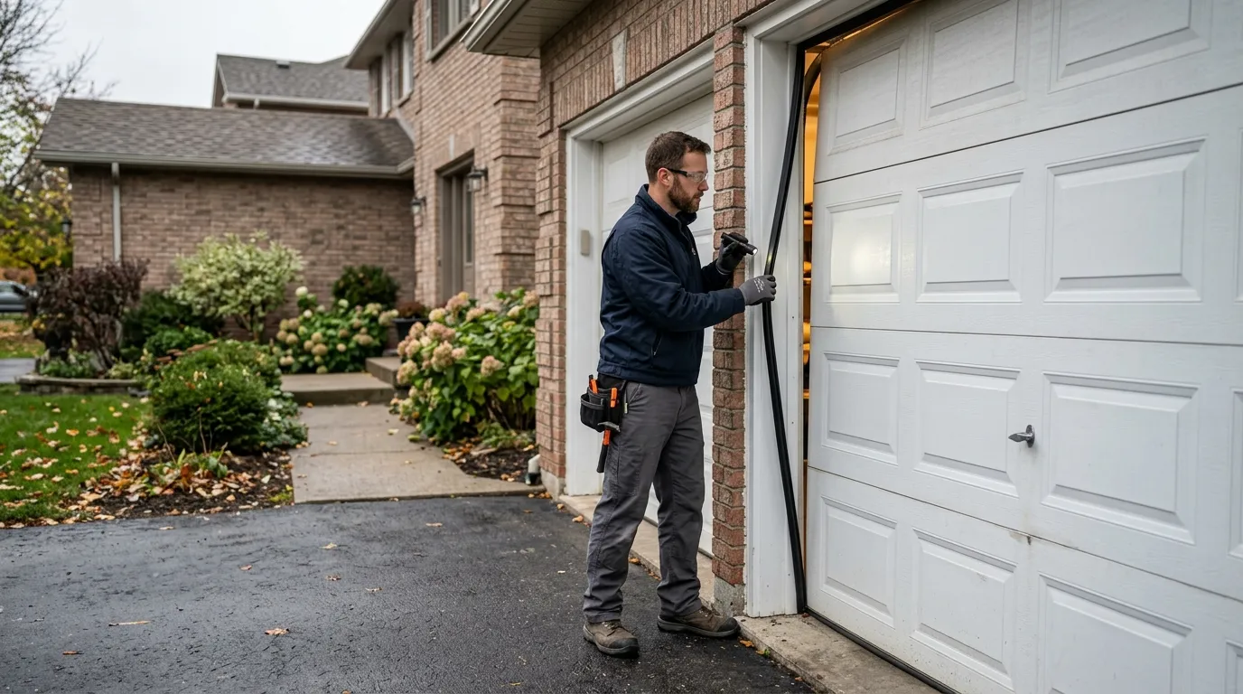 Garage door service in Elyria, OH