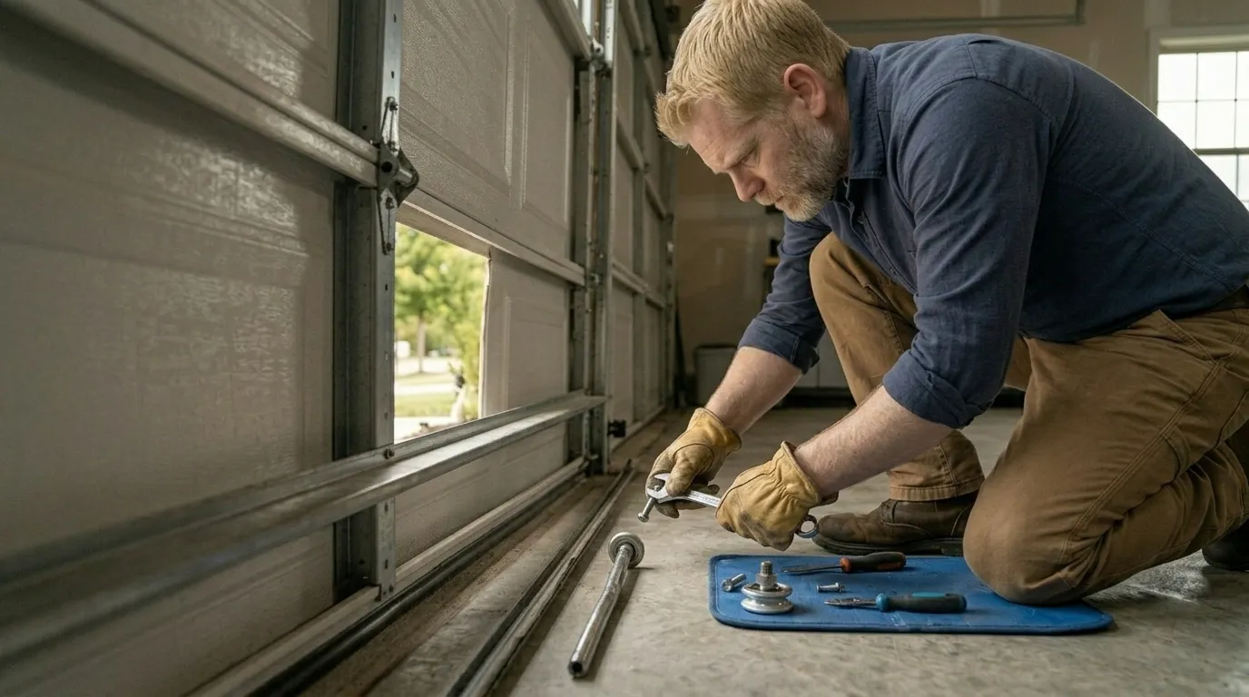 Garage door service in Elyria, OH