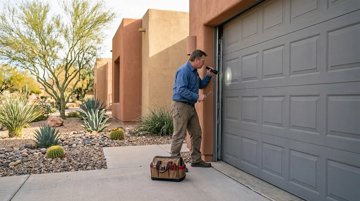 Garage door service in Elyria, OH