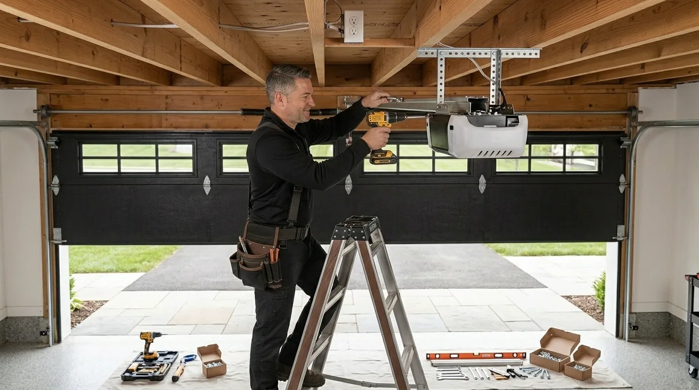 Garage door service in Elyria, OH