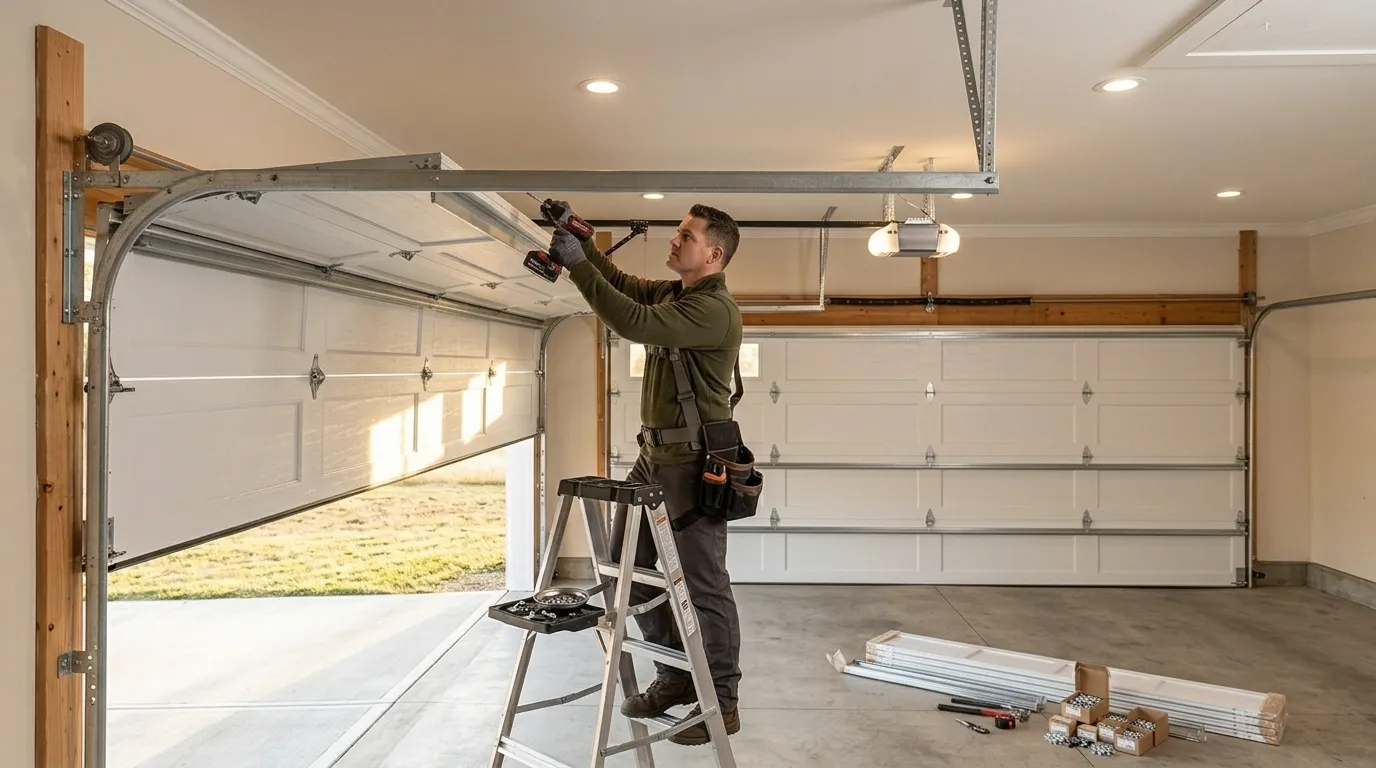 Garage door service in Elyria, OH