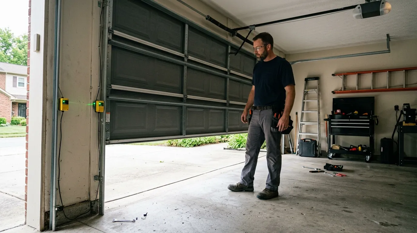 Garage door service in Elyria, OH