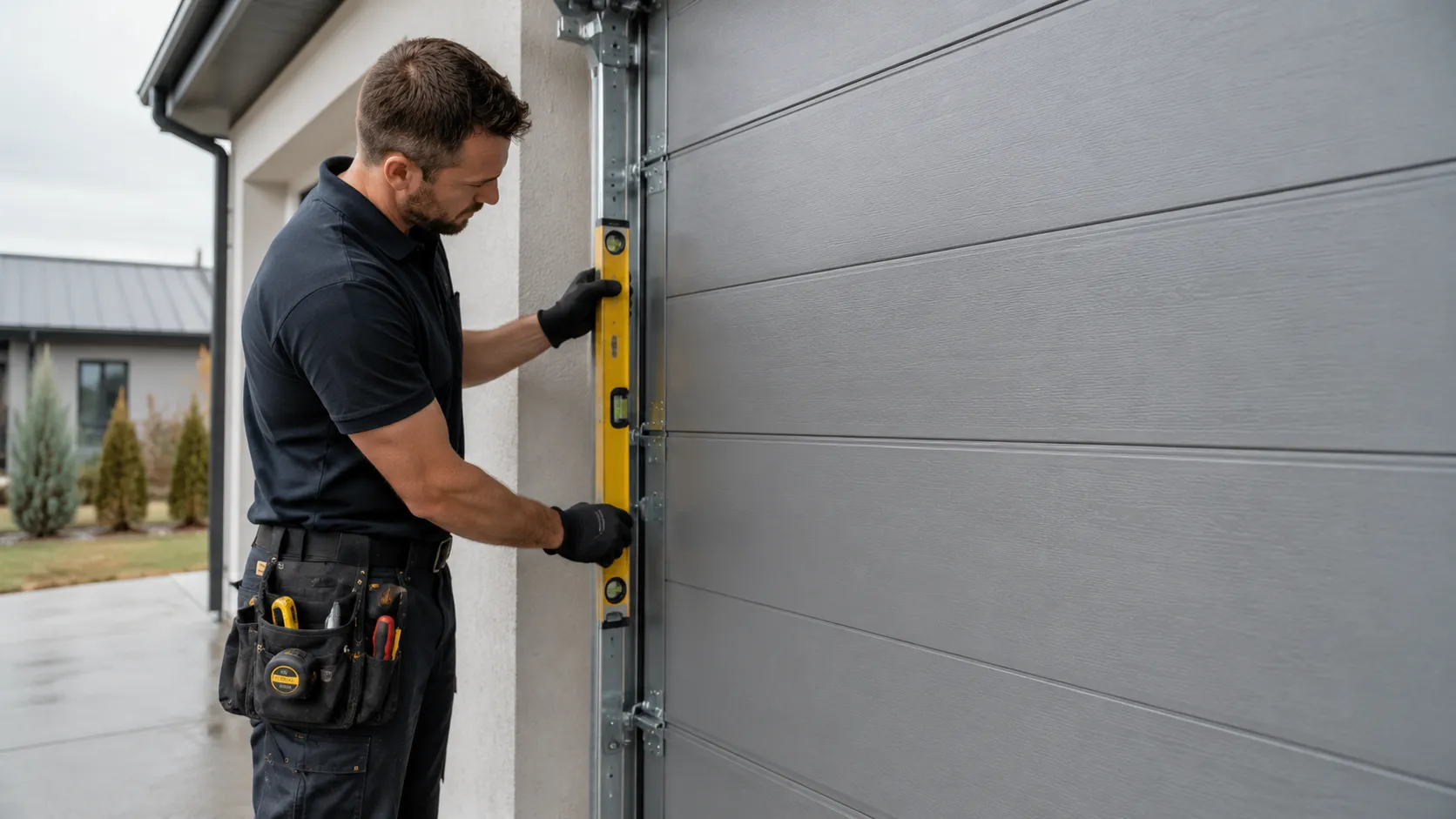 Garage door service in Elyria, OH