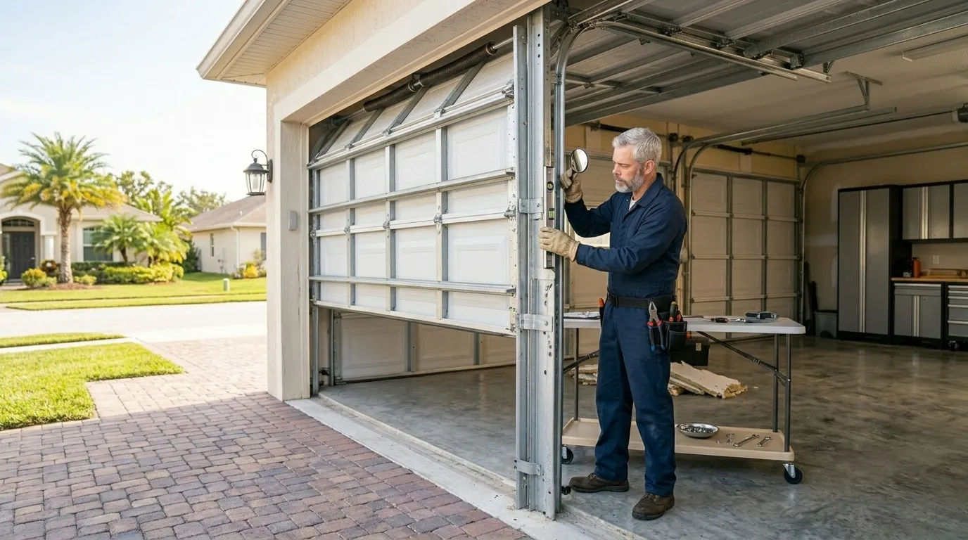 Garage door service in Elyria, OH