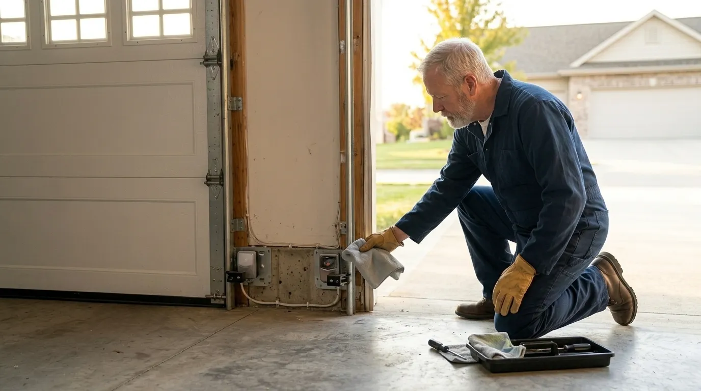 Garage door service in Elyria, OH